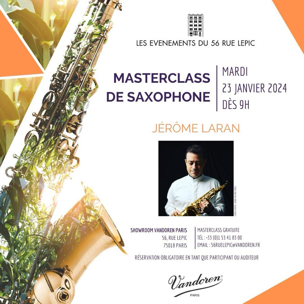 MasterClass de Saxophone