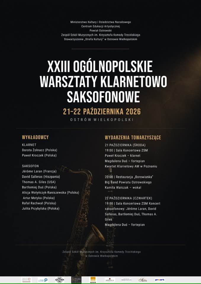 Master class et récital - 23 Workshop de Ostrów Wielkopolski